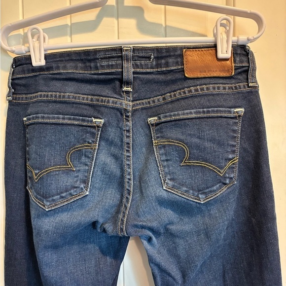 Big Star Remy Blue Boot Cut Low Rise Jeans Size 27 - Picture 3 of 8